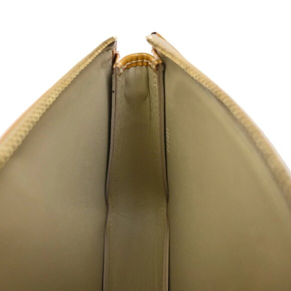 LOUIS VUITTON Flower Lexington Hand Bag Monogram Vernis Yellow M92246 64YH472 - Picture 11 of 13